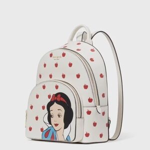 Kate Spade Cream and Red Snow White Backpack